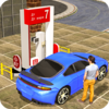 шоссе топливо станция: автомобиль стоянка игры 1.0