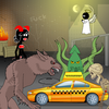 Игра -  Stickman mentalist Doomed taxi