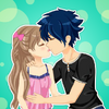 Игра -  Anime Dress Up Games For Girls - Couple Love Kiss
