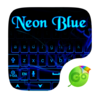 Приложение -  Neon Blue GO Keyboard Theme