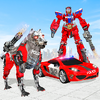 US Police Transform Robot Car Cop Dog: Robot game 5.0
