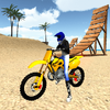 Игра -  Motocross Beach Jumping 3D