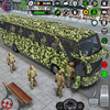 Игра -  Военный автобус вождения  -военный транспортер