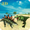 Игра -  TRex юрского динозавров Сим 3D
