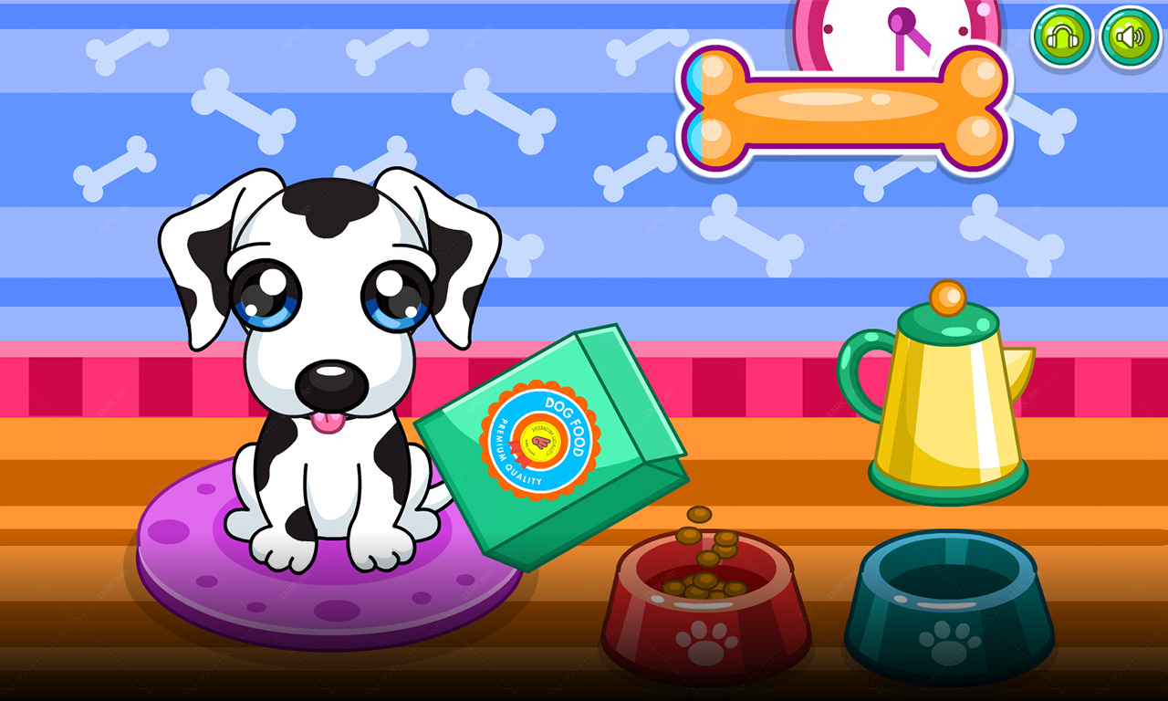 Детская игра собаки