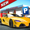 Игра -  Luxury Car Driving Simulator - бензоколонка